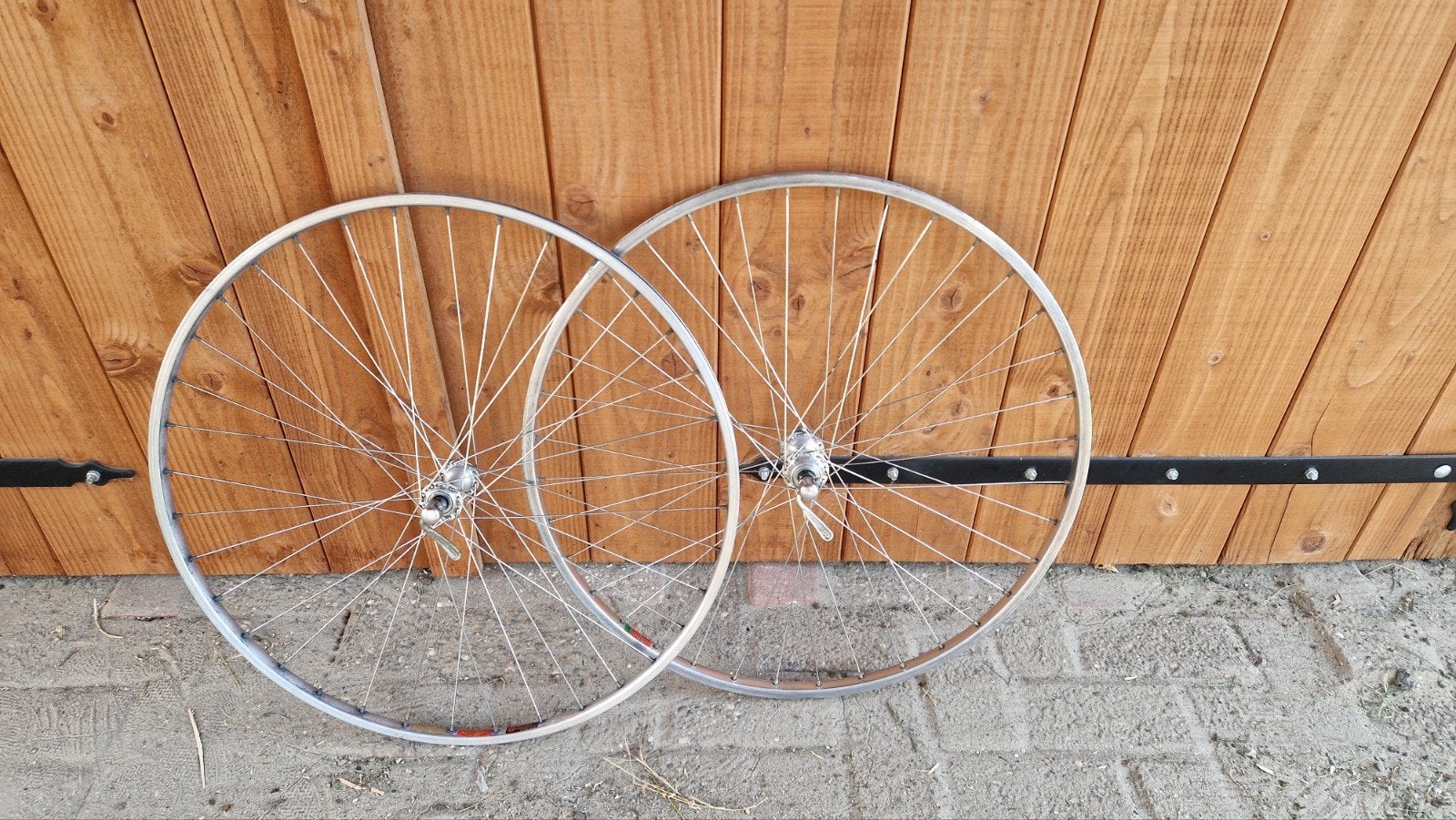 vintage wielset Shimano/Mavic, Gebruikt, Aluminium, Shimano, Racefiets