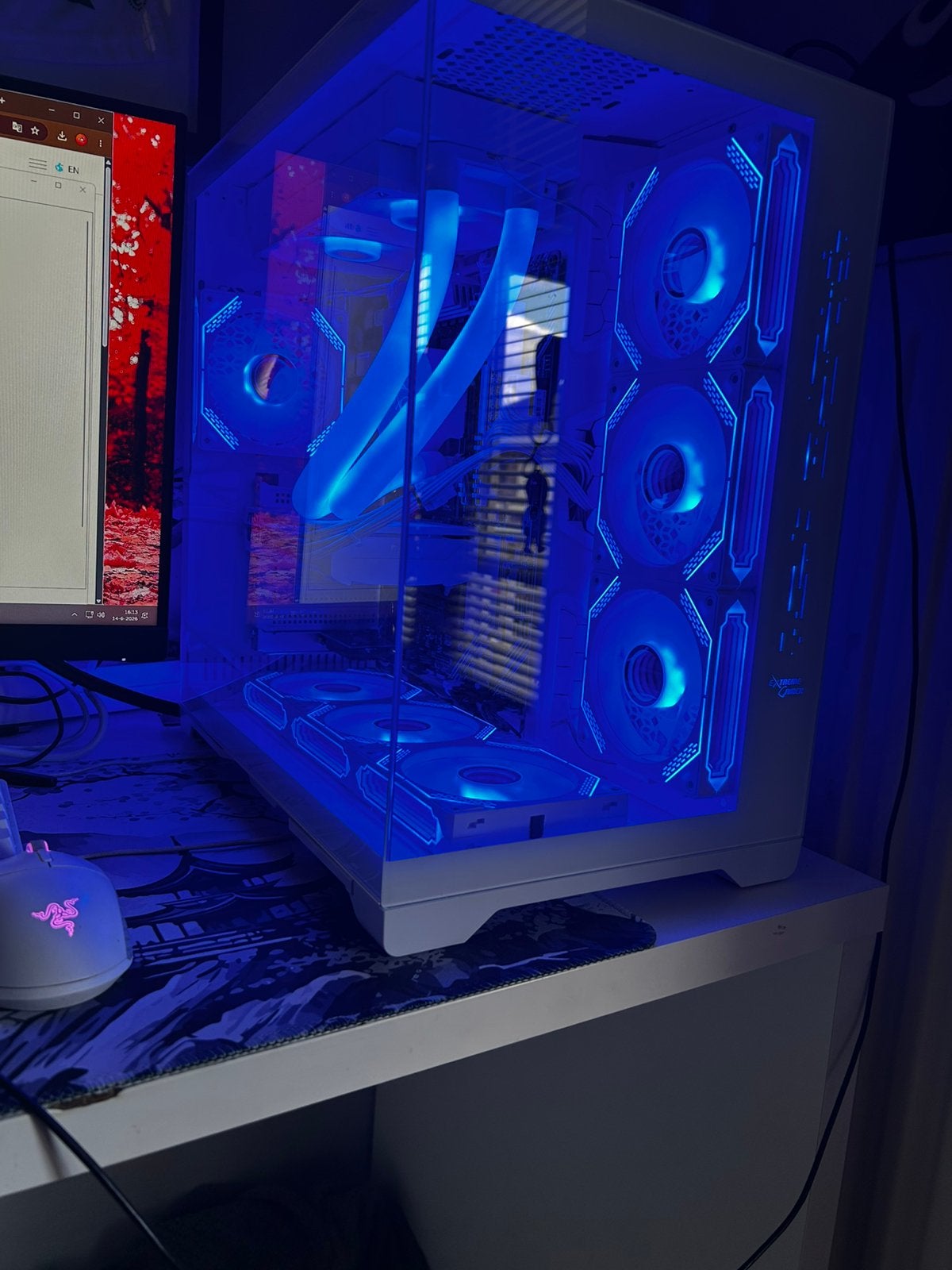 Game PC- RTX 5060 - ryzen 7 5700 x - 40 GB DDR4, Computers en Software, Desktop Pc's, Ophalen, Zo goed als nieuw, Gaming, SSD