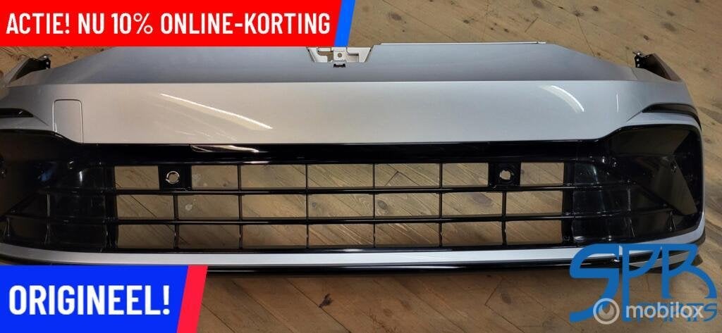 VW GOLF 8 VIII VOORBUMPER LA7W R-LINE 4X PDC Bumper COMPLEET, Nieuw, Ophalen of Verzenden, Bumper, Volkswagen