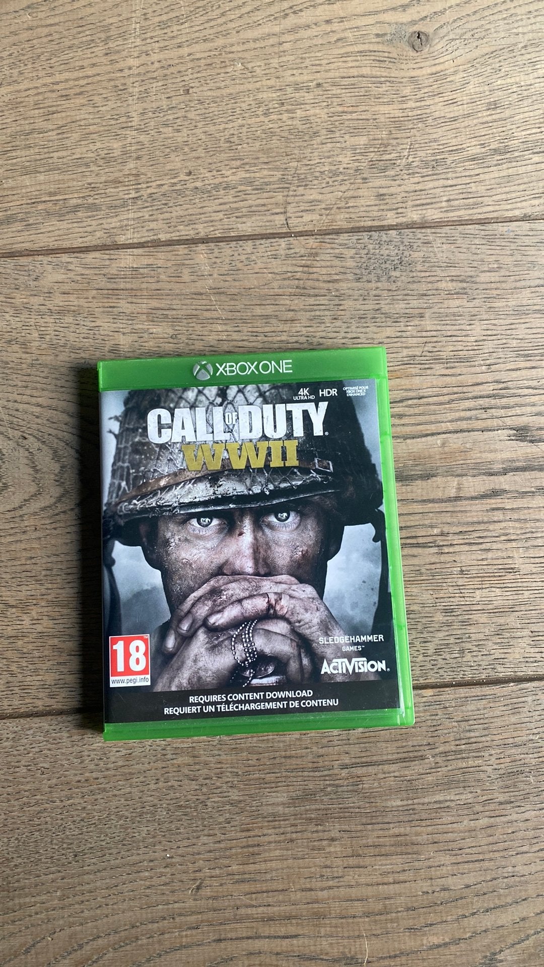 Call of duty WWII (Xbox One), Online, Vanaf 18 jaar, Shooter, 1 speler