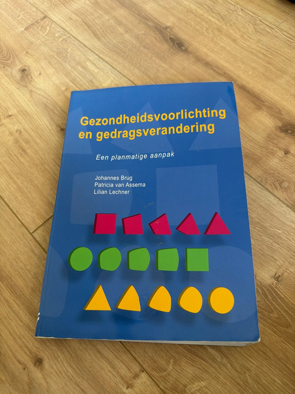 Gezondheidsvoorlichting en gedragsverandering, Ophalen of Verzenden, Gamma, Gelezen, HBO