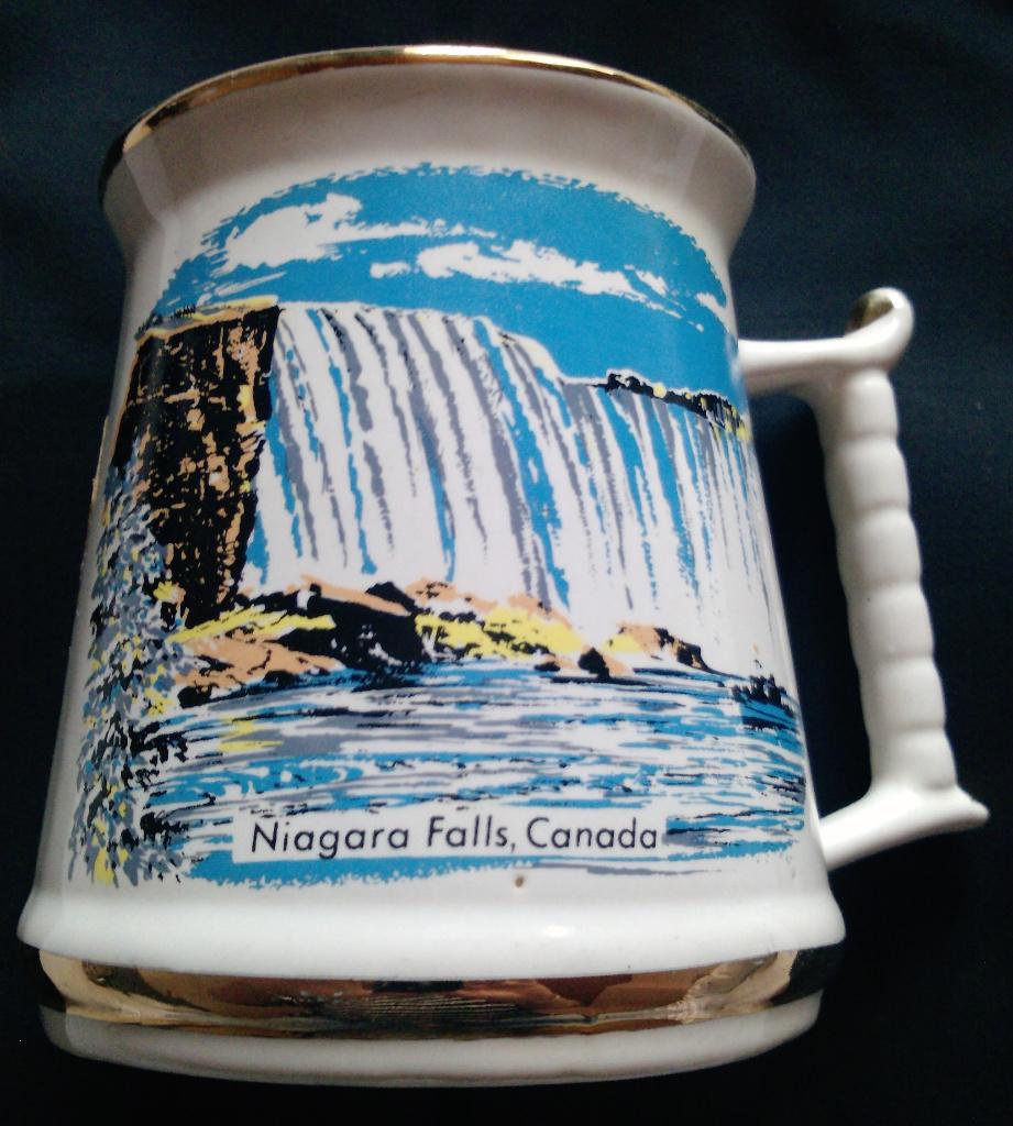 Mok Prince William Ware England Niagara Falls Canada, Antiek en Kunst, Ophalen of Verzenden