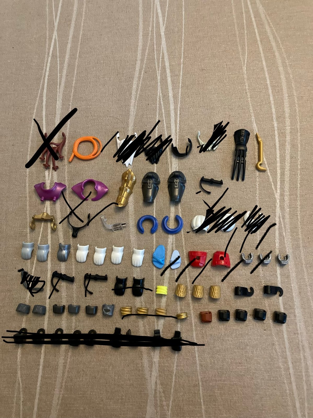 Playmobil accessoires voor poppen., Ophalen of Verzenden, Zo goed als nieuw