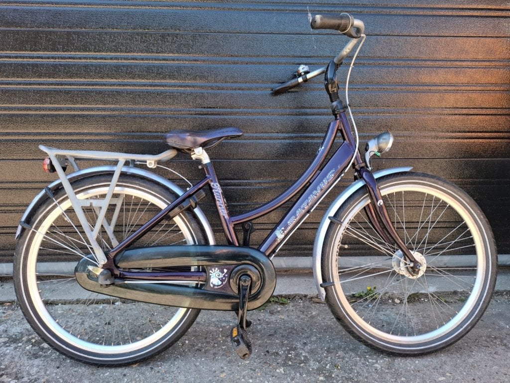 Batavus runner 24 inch meisjesfiets 3 versnellingen, Terugtraprem, 24 inch, Versnellingen, Niet ingevuld