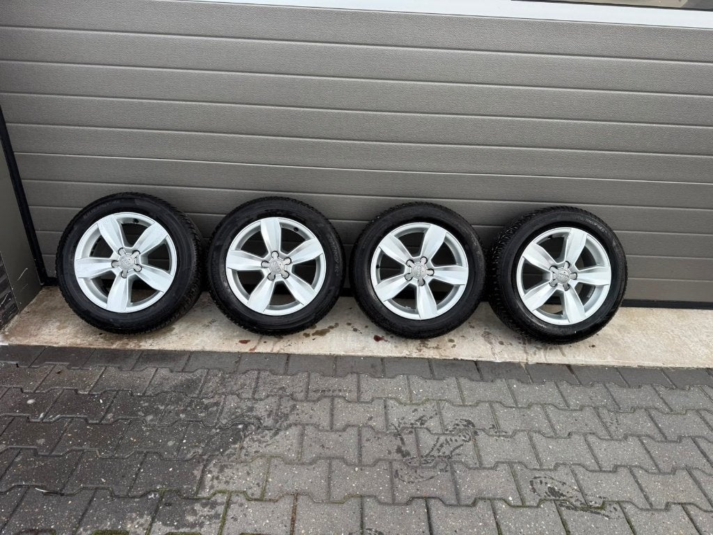 origineel Audi A1 15''LM velgen Z.G.A.N HANKOOK ALL-SEASON, Auto-onderdelen, Banden en Velgen, Ophalen, Gebruikt, 15 inch, Banden en Velgen