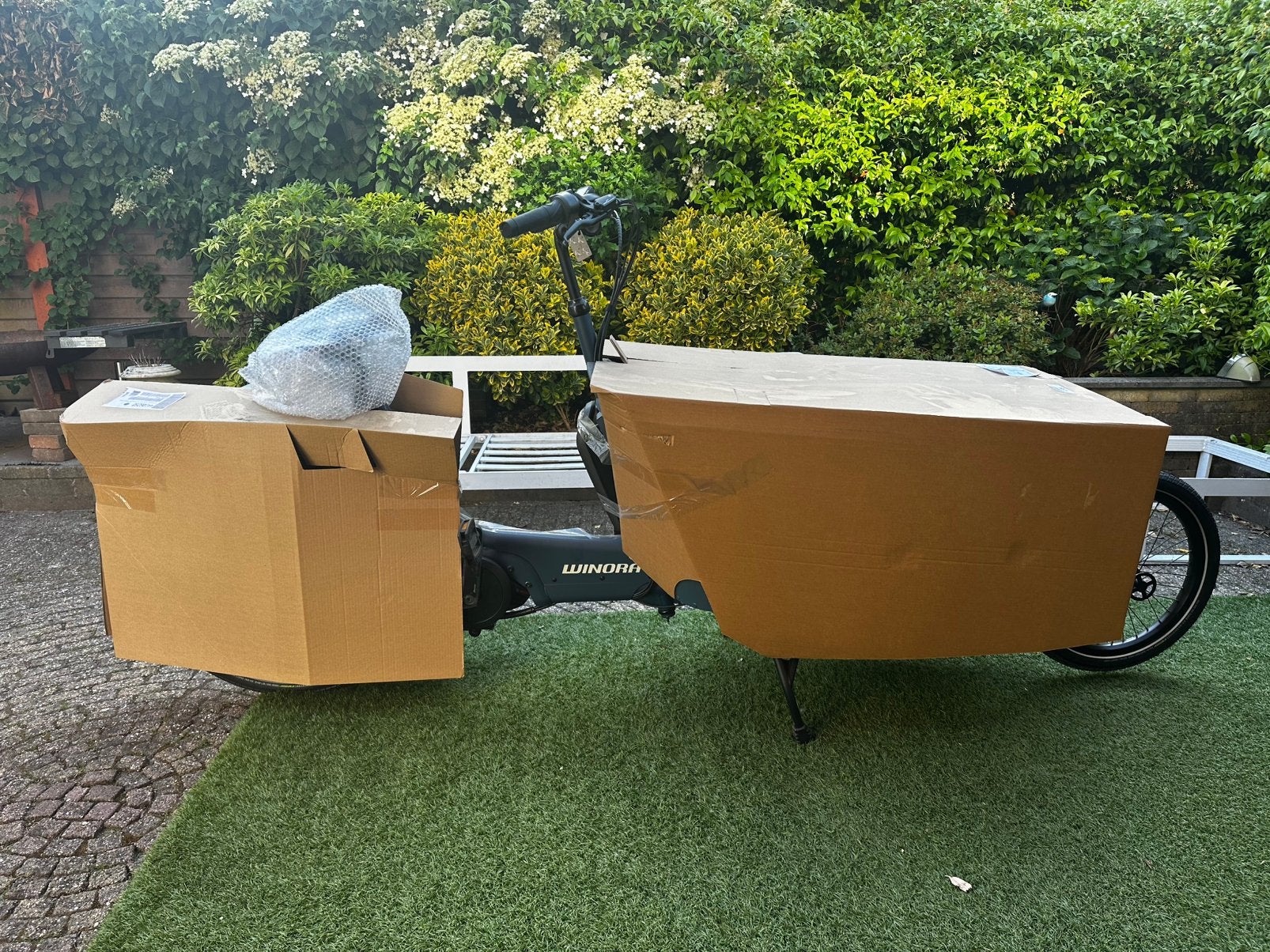 Winora FUB 52 -400 bakfiets, Ophalen, Nieuw, 1 kind