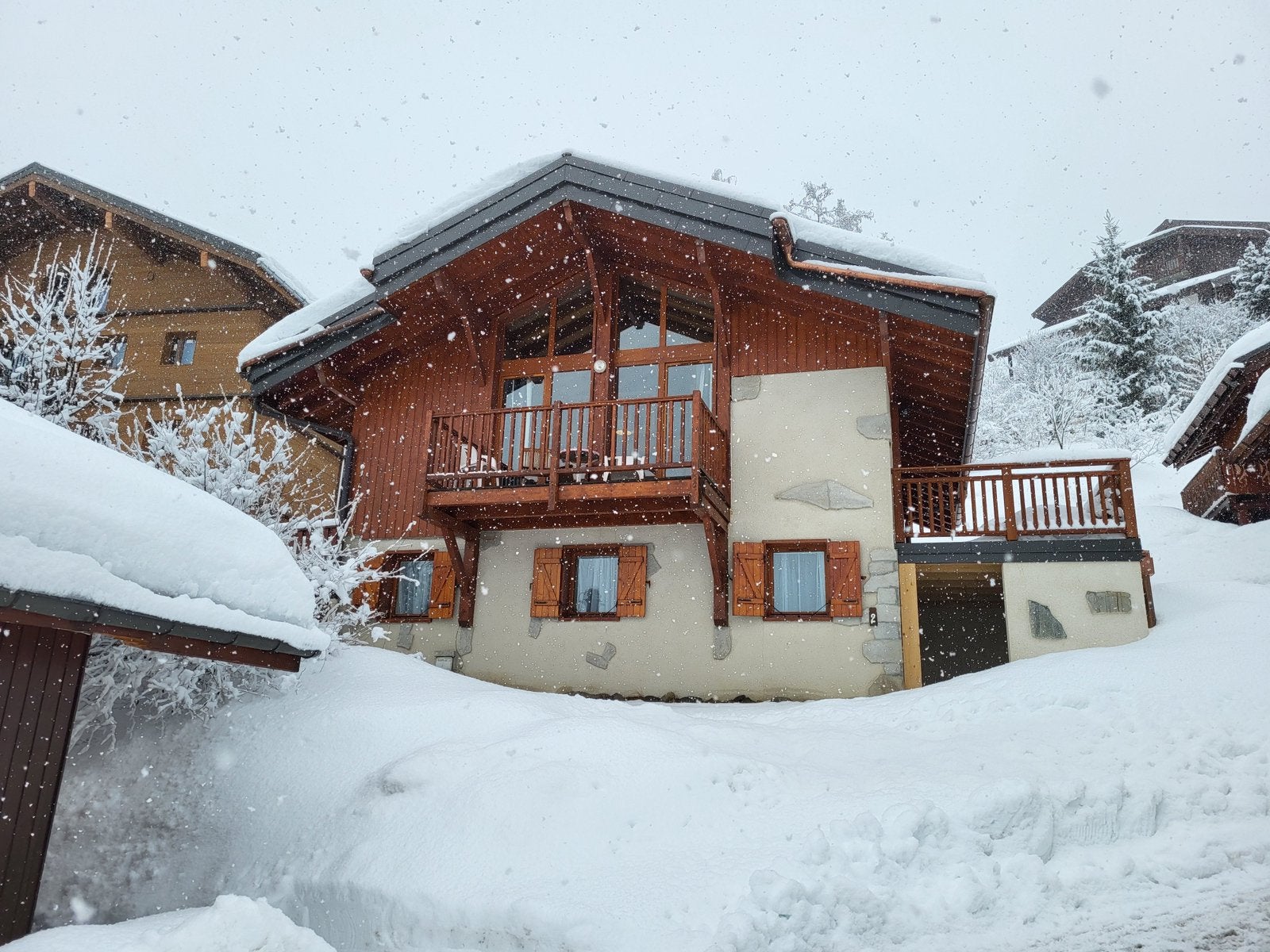 TE HUUR | Chalet in Franse Alpen La Plagne (4-10p), Alpen, 4 of meer slaapkamers, Open haard, Recreatiepark