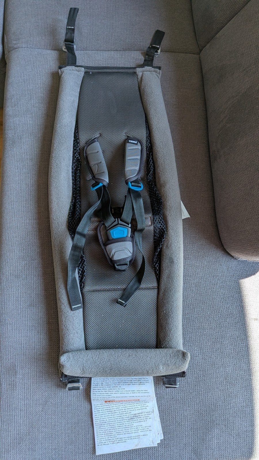 Thule Infant Sling, Fietsen en Brommers, Fietsaccessoires | Aanhangers en Karren, Gebruikt, Minder dan 20 kg, Ophalen of Verzenden