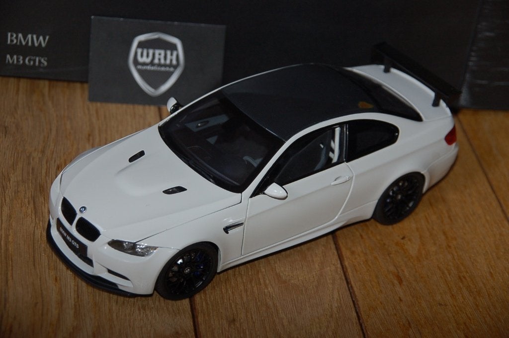 1:18 BMW M3 E92 GT2 white Kyosho WRH, Hobby en Vrije tijd, Verzenden, Gebruikt, Auto, Kyosho