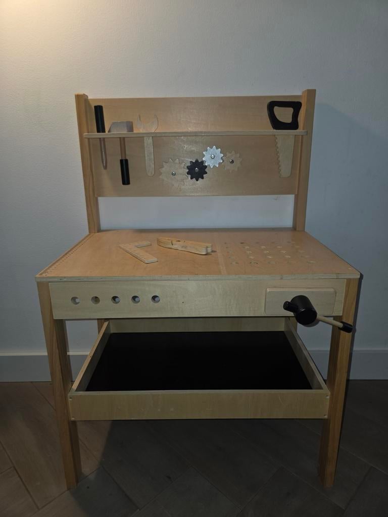 Houten kinder werkbank Petit Amelie, Ophalen