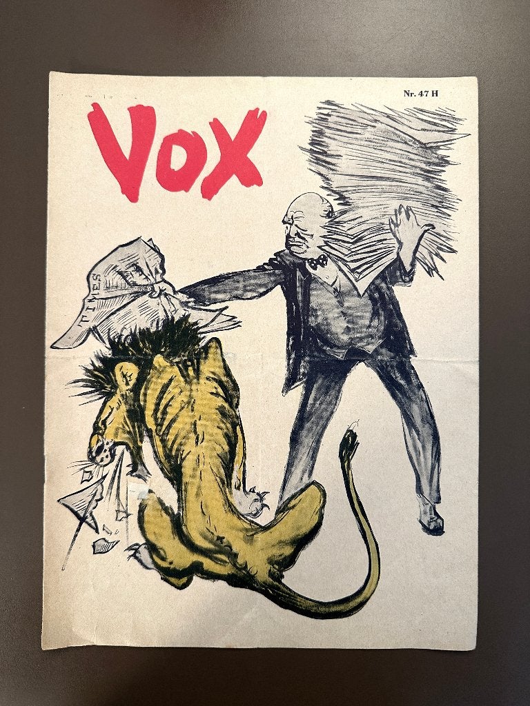 luchtpamflet Wo2, Verzenden, Luchtmacht, Nederland, Boek of Tijdschrift