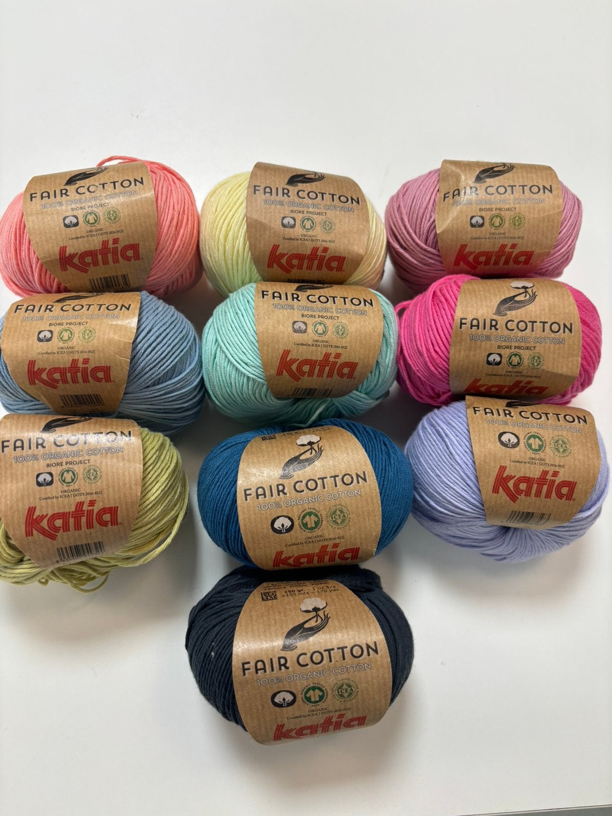 OPRUIMING KATIA Fair Cotton, Wol & Zo Beilen, Breien of Haken, Breekamp 5, Nieuw