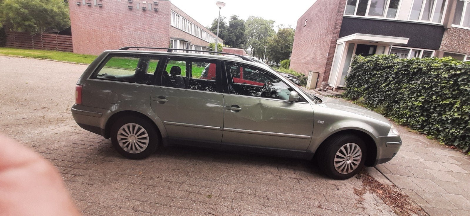 Volkswagen Passat 2.0 Variant 96KW 2003 Groen, Auto's, Voorwielaandrijving, Stof, 4 cilinders, 1984 cc