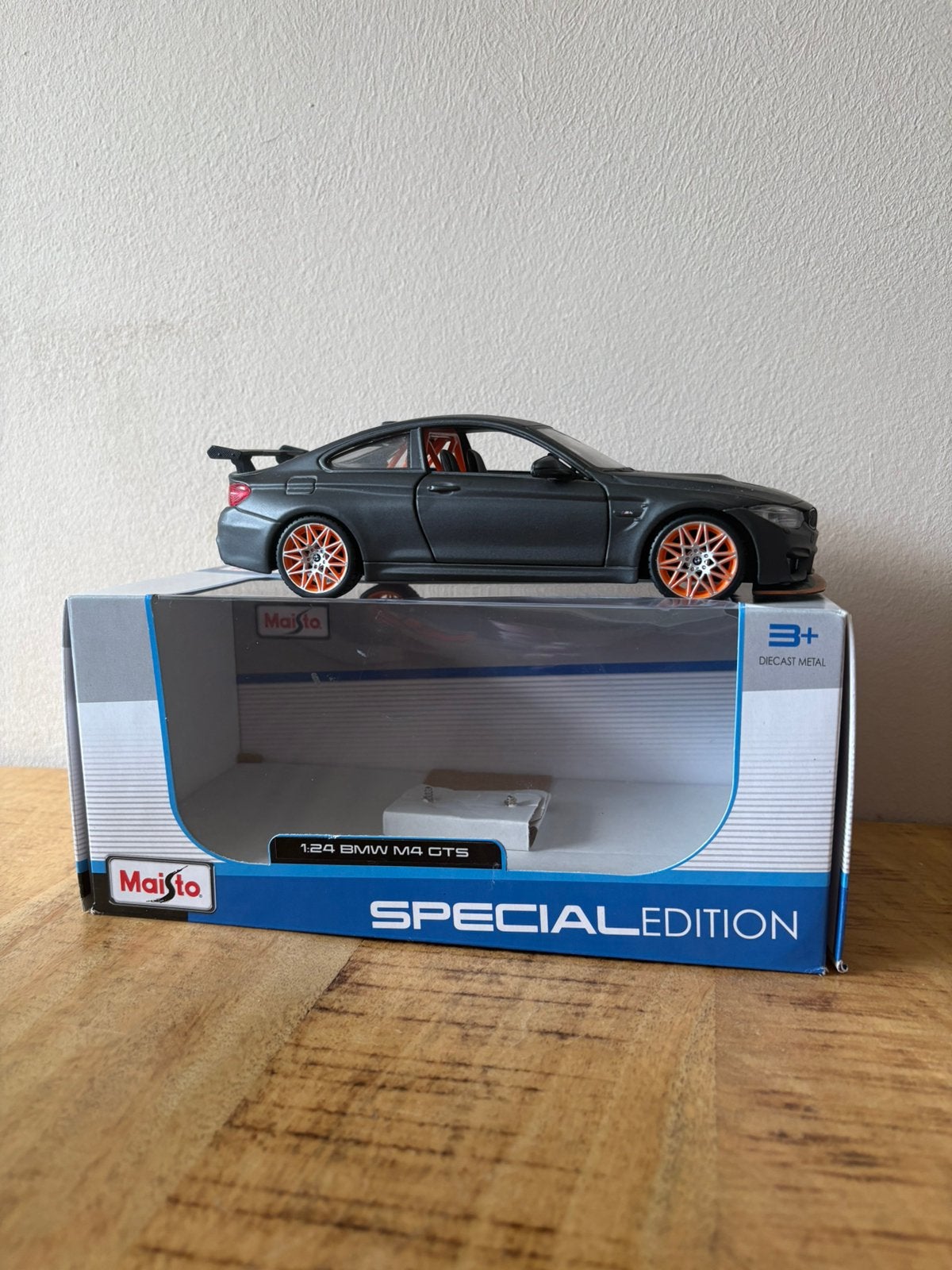 BMW M4 GTS, Ophalen of Verzenden, Zo goed als nieuw, Auto, Maisto