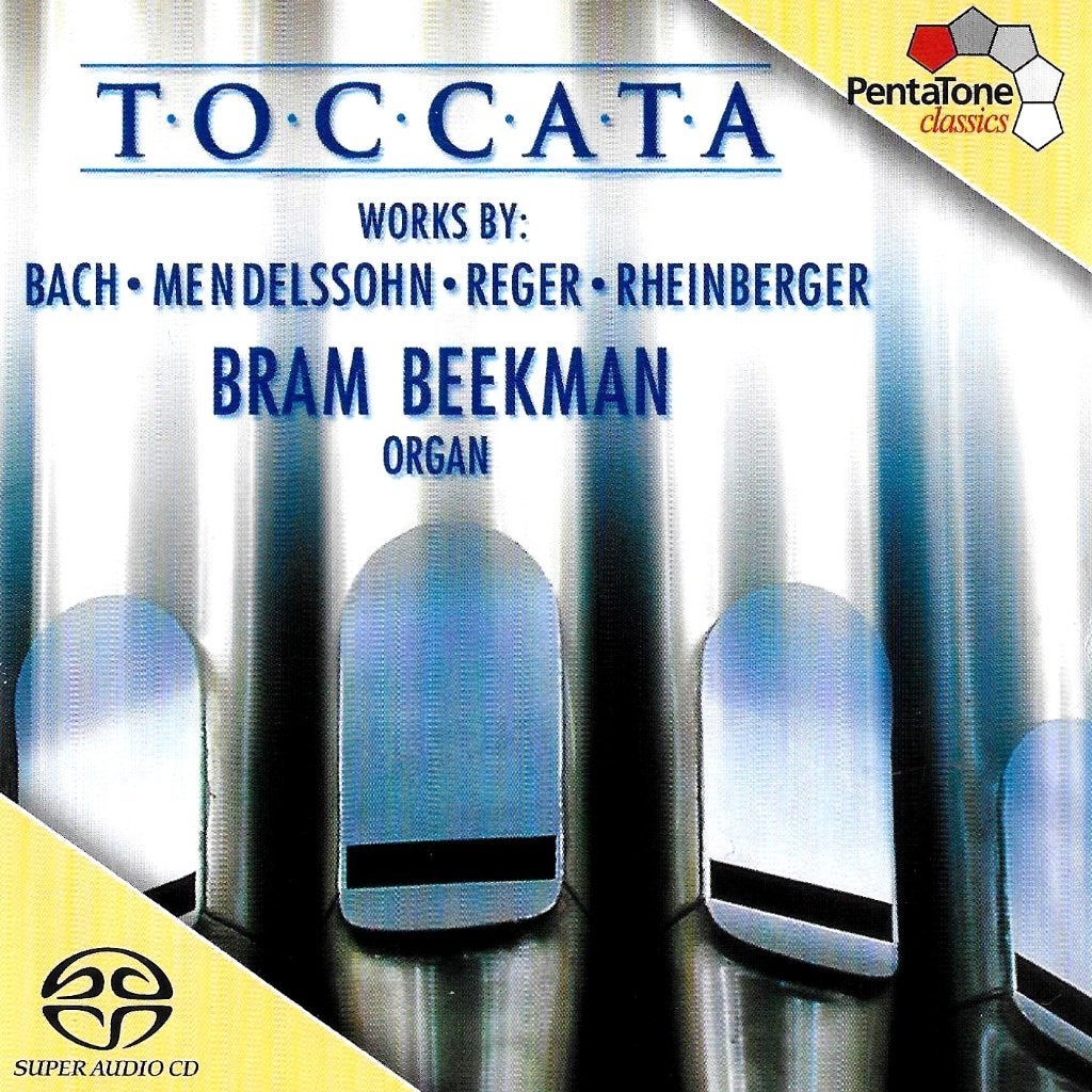 SACD - BRAM BEEKMAN / ORGEL - BACH/MENDELSSOHN/REGER ENZ., Cd's en Dvd's, Ophalen of Verzenden, Zo goed als nieuw, Koren of Klassiek