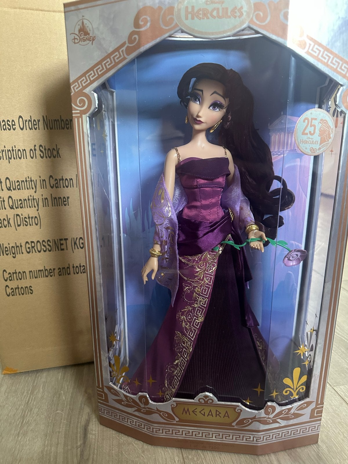 Disney Hercules Megara Limited Edition Pop, Ophalen of Verzenden, Nieuw, Pop