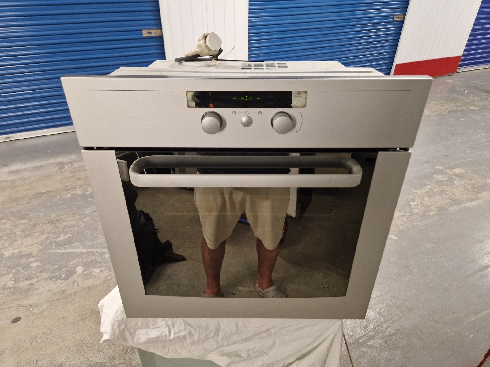 WHIRLPOOL 60x60 Inbouw Heteluchtoven Grill !! 125 EURO !!, Witgoed en Apparatuur, Ovens, Ophalen, Whirlpool, Hete lucht, 60 cm of meer