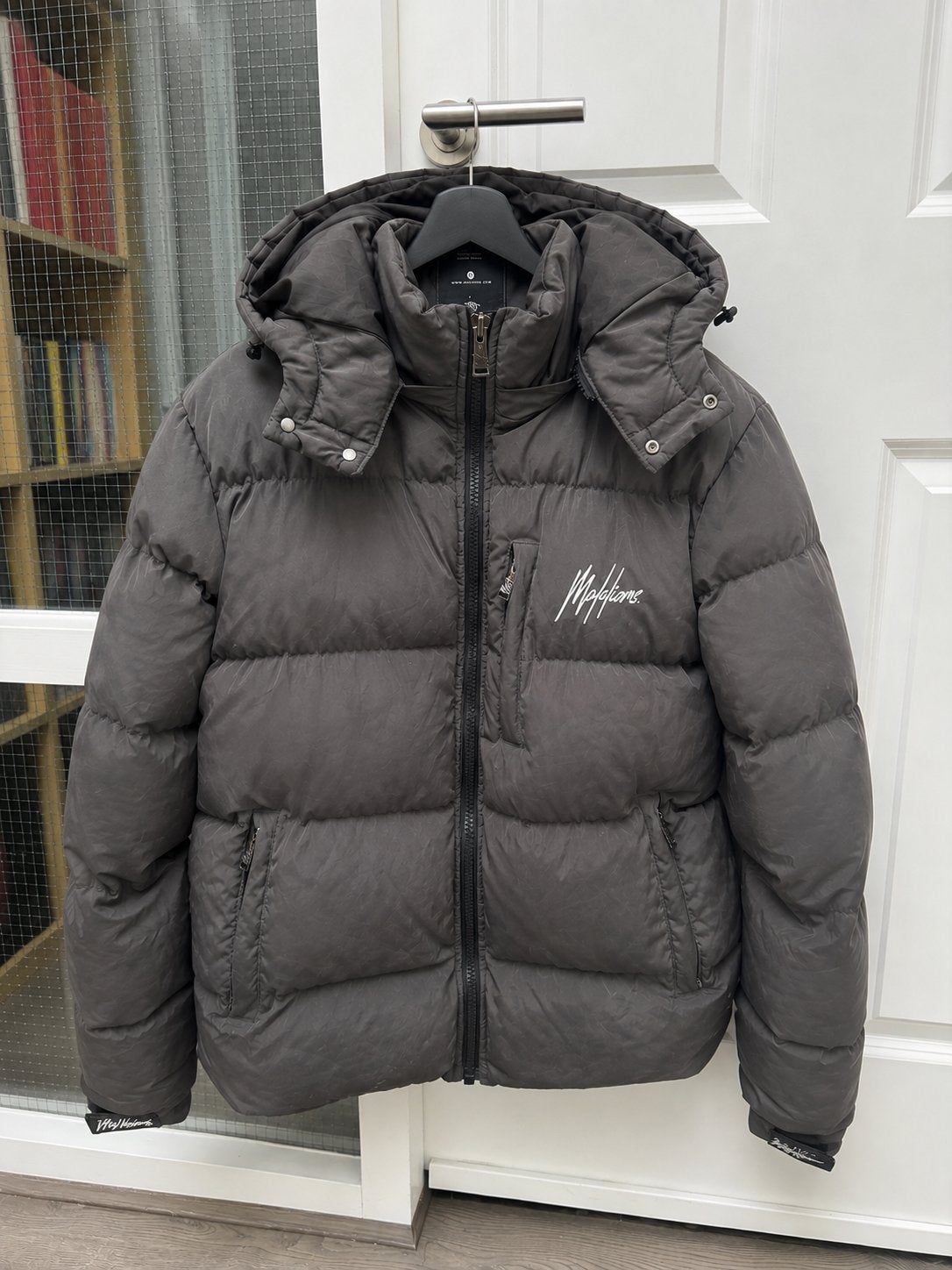 Malelions Puffer Winterjas - Stijlvol en Warm, Ophalen of Verzenden, Zo goed als nieuw, Overige maten, Grijs