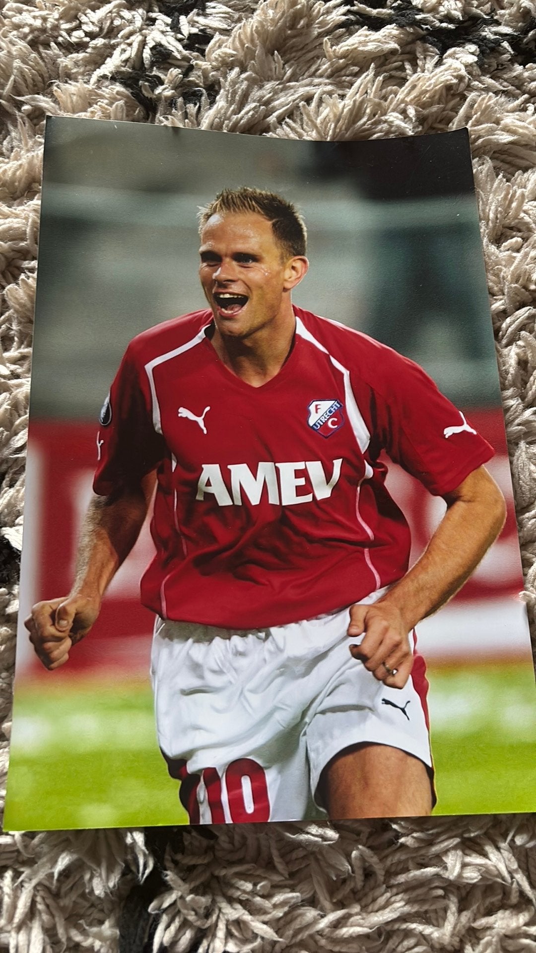 Oude grote foto fc utrecht 2005, Verzenden, Zo goed als nieuw, F.C. Utrecht