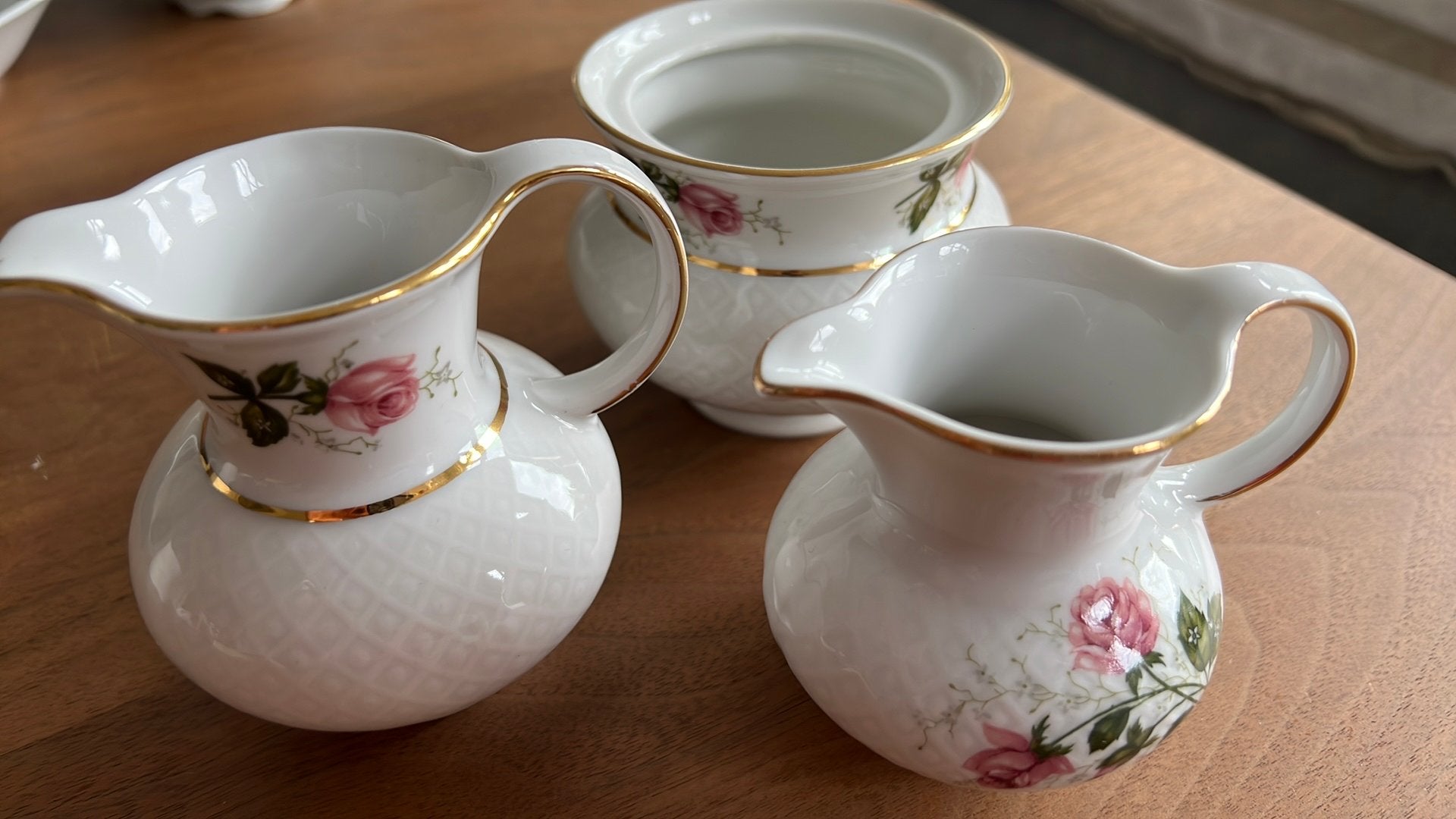 Melk- en suikersetje Seltmann Weiden Bavaria, Antiek en Kunst, Antiek | Servies compleet, Ophalen