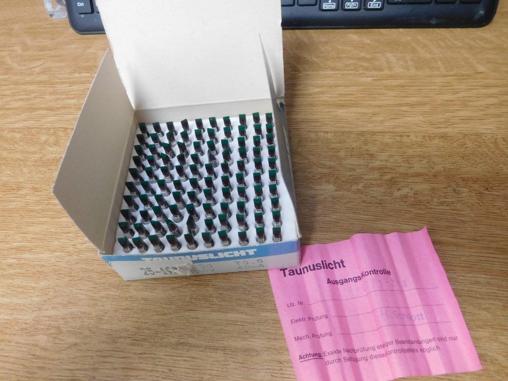 Taunus steek lampjes 30V T5.5 40mA, Ophalen of Verzenden, Nieuw