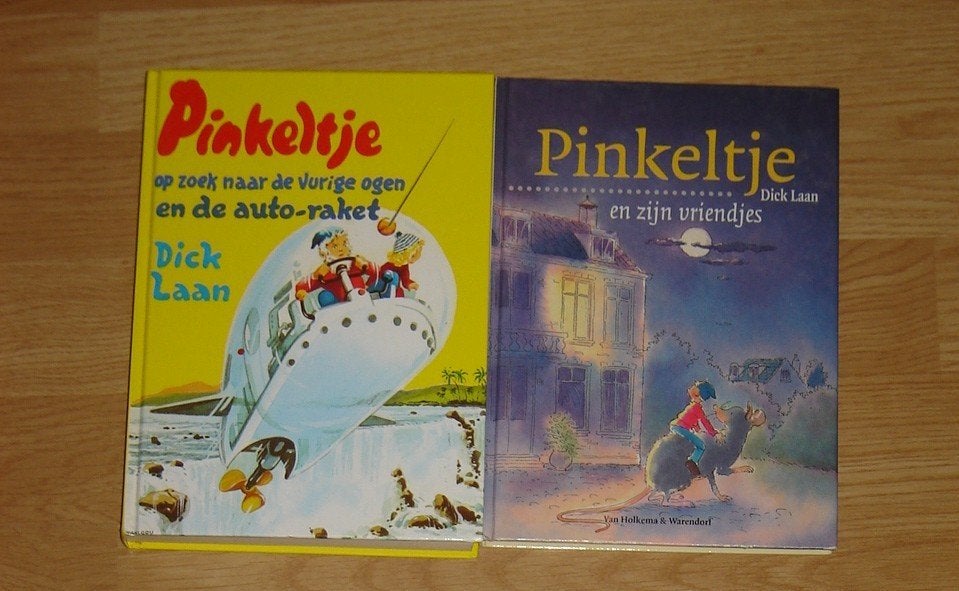 2 boeken van Pinkeltje, Ophalen of Verzenden, Gelezen, Fictie algemeen