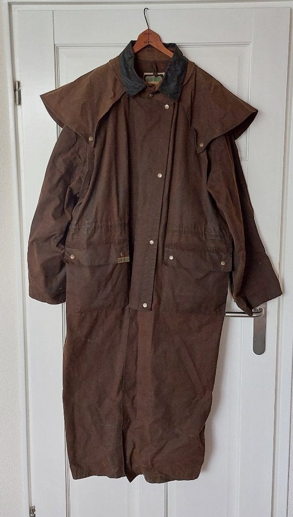 Eidex Kiwi Stockman Waxcoat Mt 6, westernjas, Kleding | Heren, Ophalen of Verzenden, Zo goed als nieuw, Overige maten, Bruin