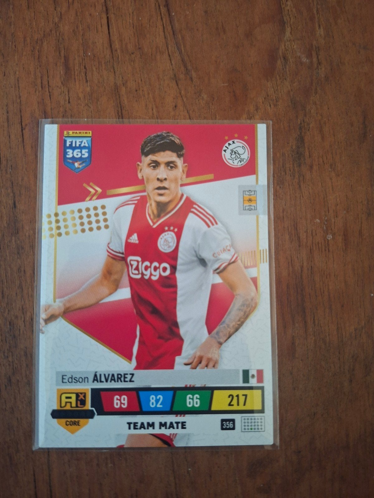 Panini FIFA 365 Edson Álvarez Team Mate Ajax kaart, Ophalen of Verzenden, Zo goed als nieuw, Ajax, Spelerskaart