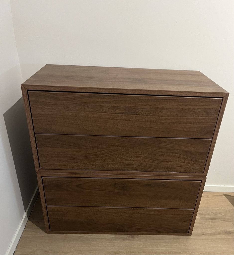 IKEA EKET kast met 2 lades 2 stuks, Huis en Inrichting, Kasten | Ladekasten, Ophalen, Kunststof, 1 of 2 laden, 50 tot 100 cm