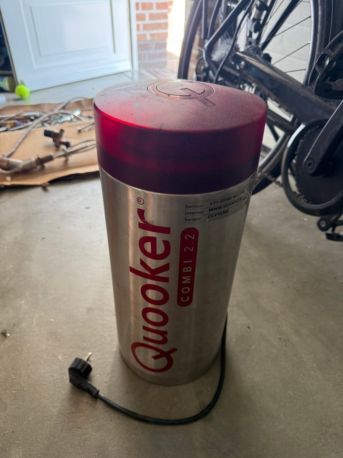 Quooker onderdelen, Doe-het-zelf en Verbouw, Geisers en Boilers, Gebruikt, Aardgas, Minder dan 20 liter, Boiler