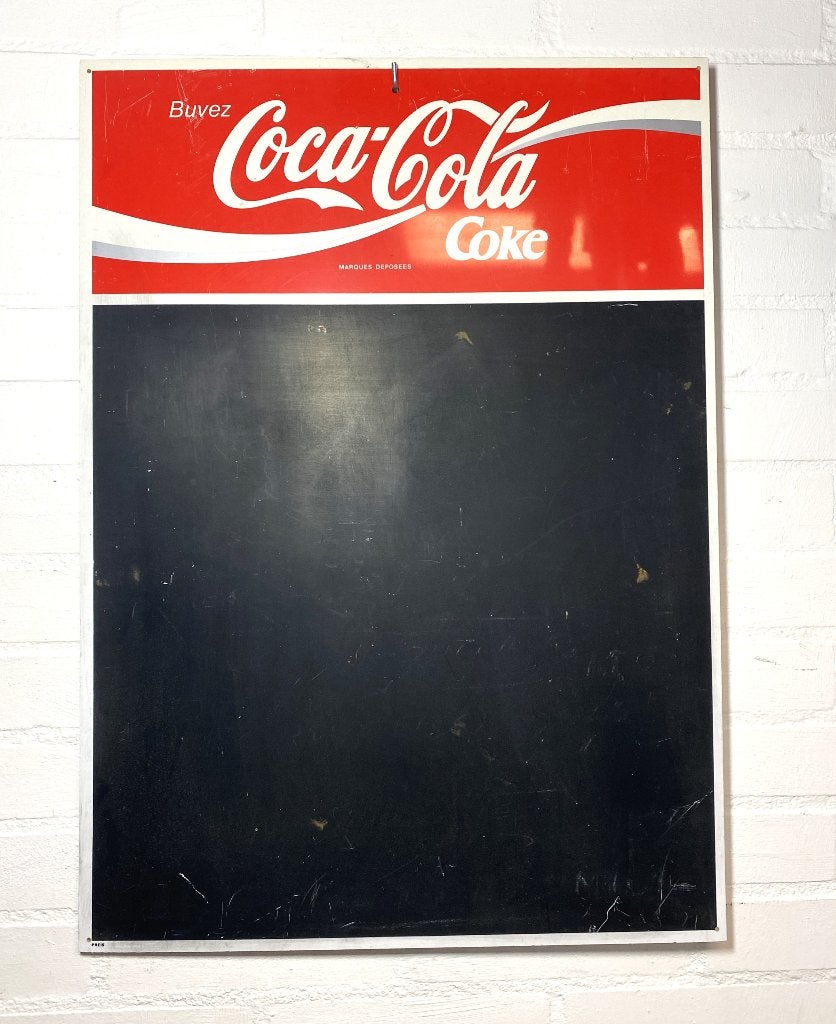 Coca Cola krijtbord., Verzamelen, Merken en Reclamevoorwerpen, Reclamebord, Gebruikt, Verzenden, .