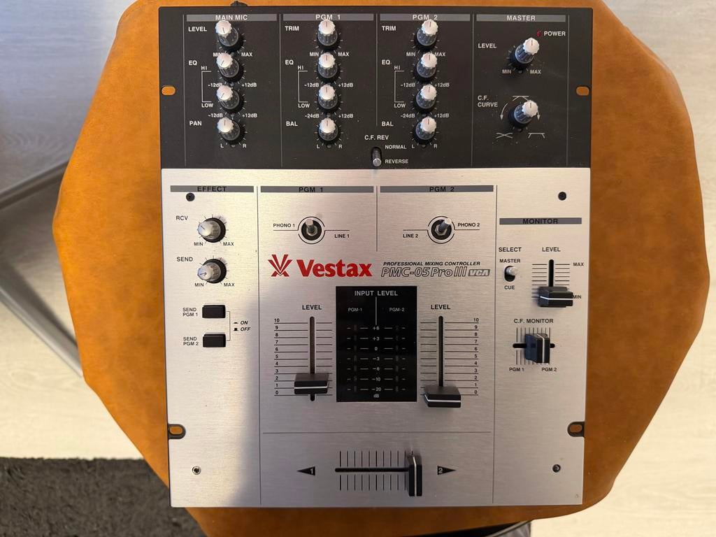 Vestax PMC 05 Pro III VCA DJ Mixer, Ophalen of Verzenden, Gebruikt, Dj-set, Overige merken