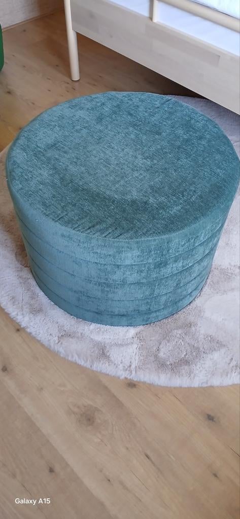 Ronde Poef, Ophalen, Rond, Minder dan 50 cm, 50 tot 75 cm