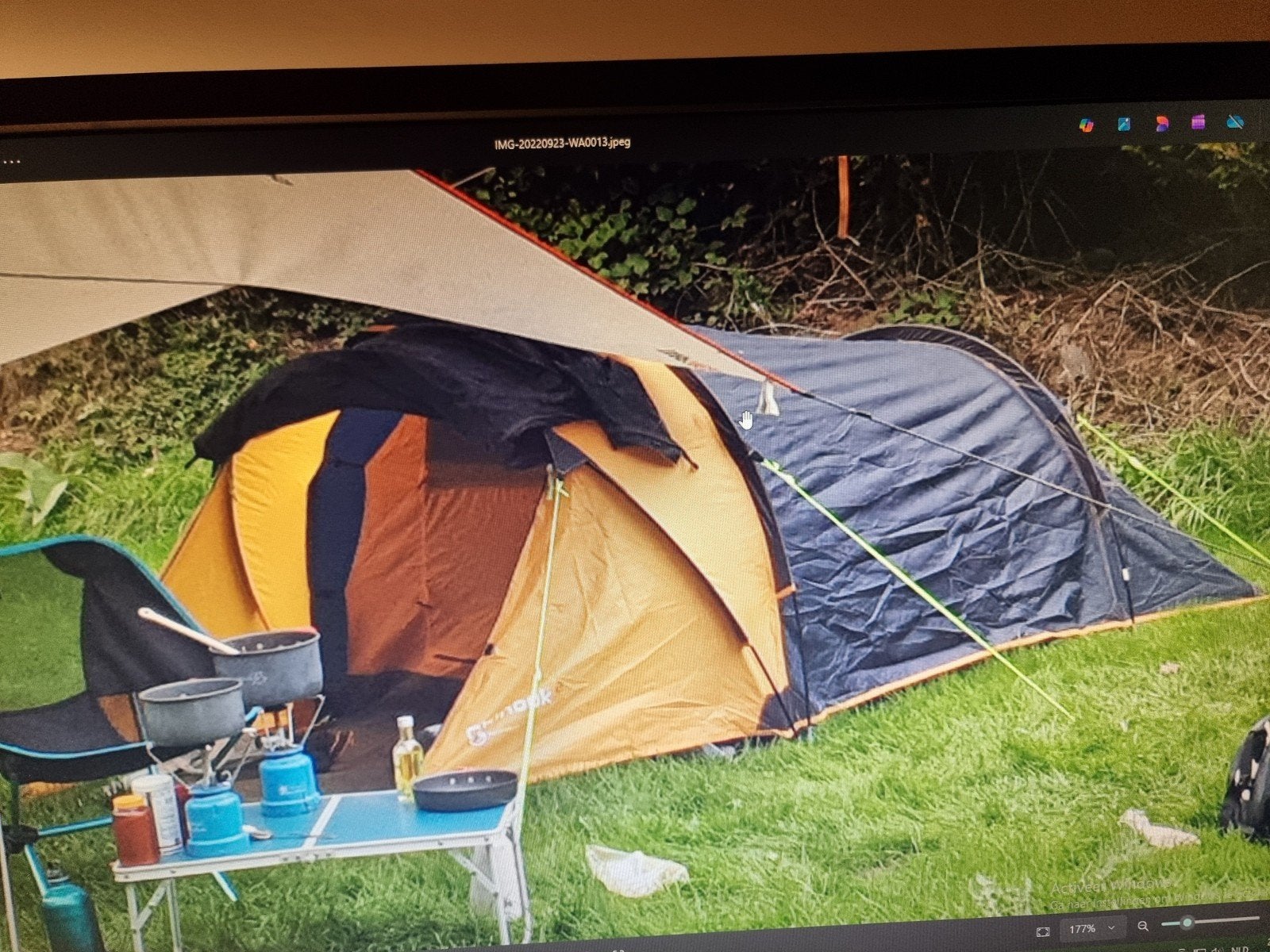 3 kg tent Chinook ll  2 persoons, Ophalen of Verzenden