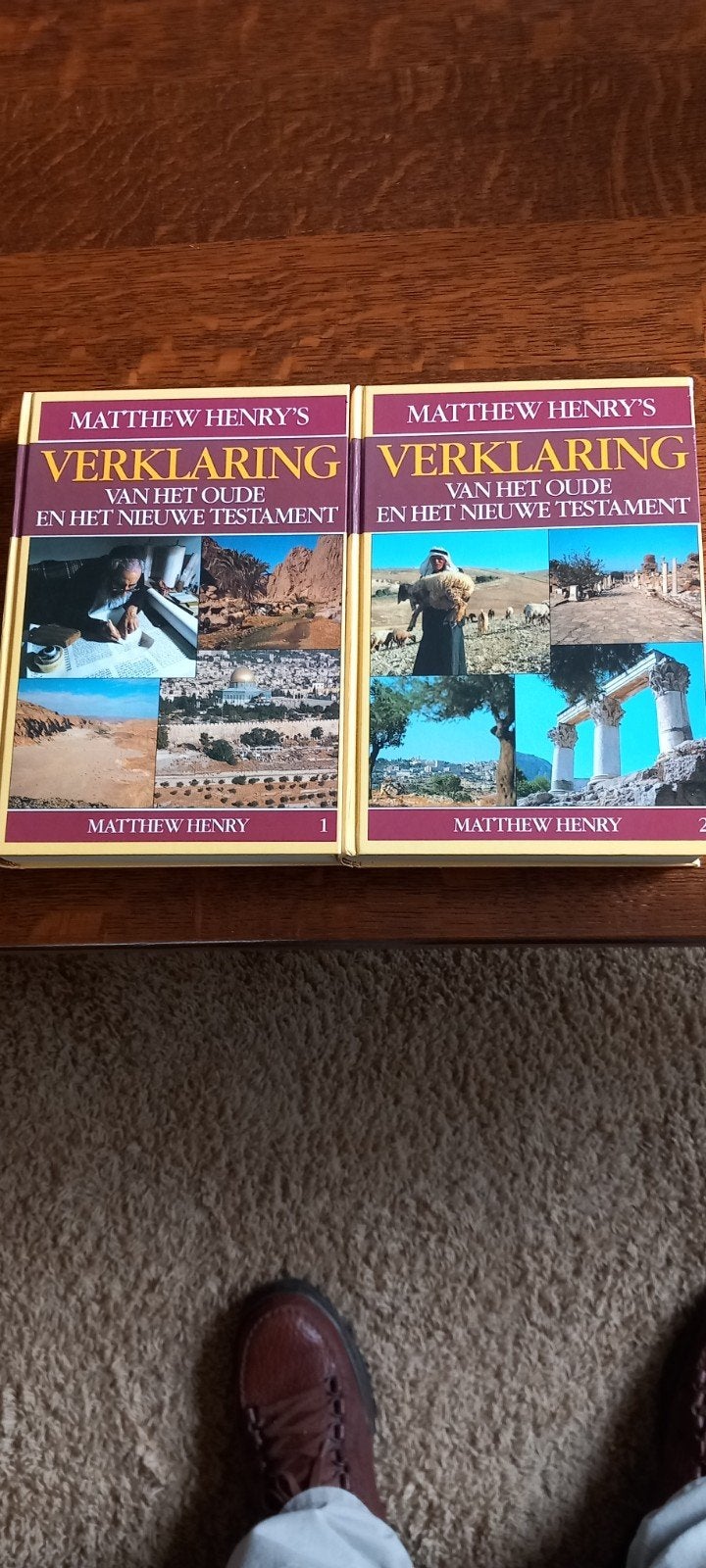 Deel 1en2 Bijbelverklaring van Matthew Henry ĺ, Ophalen of Verzenden, Zo goed als nieuw