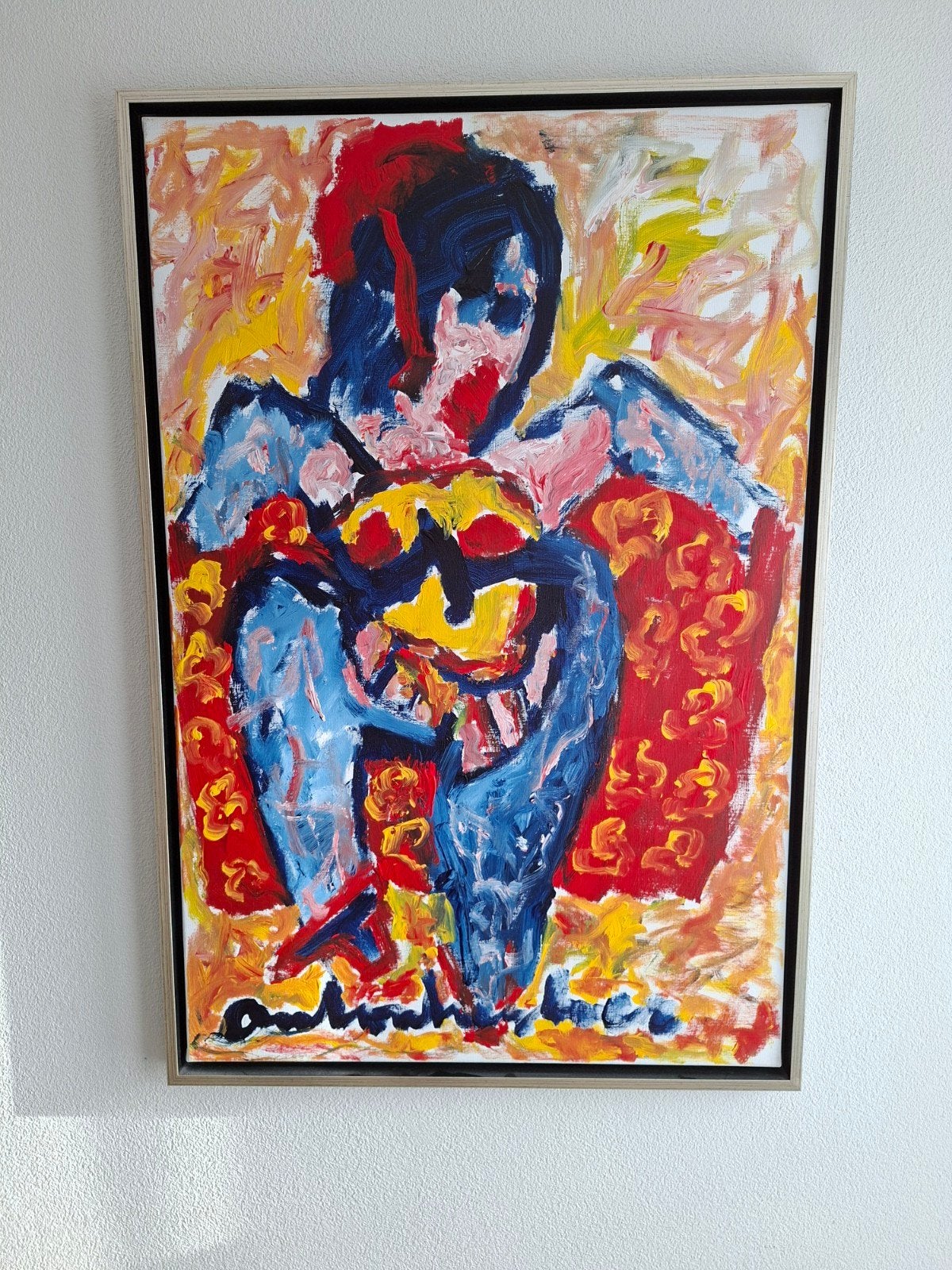 Origineel Schilderij Anton Heyboer- Danseres, Ophalen