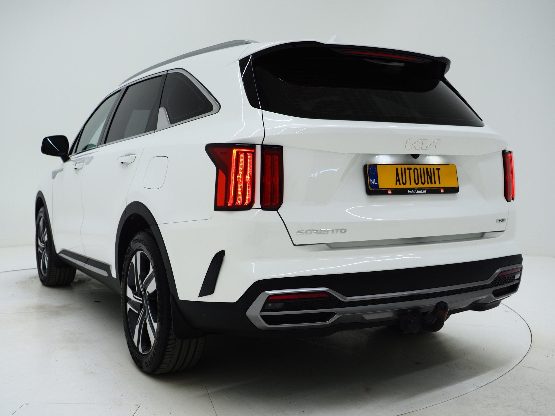Kia Sorento 1.6 T-GDI Plug-in Hybrid 4WD 7p. | Trekhaak | Ca, Stof, Gebruikt, Zwart, 4 cilinders