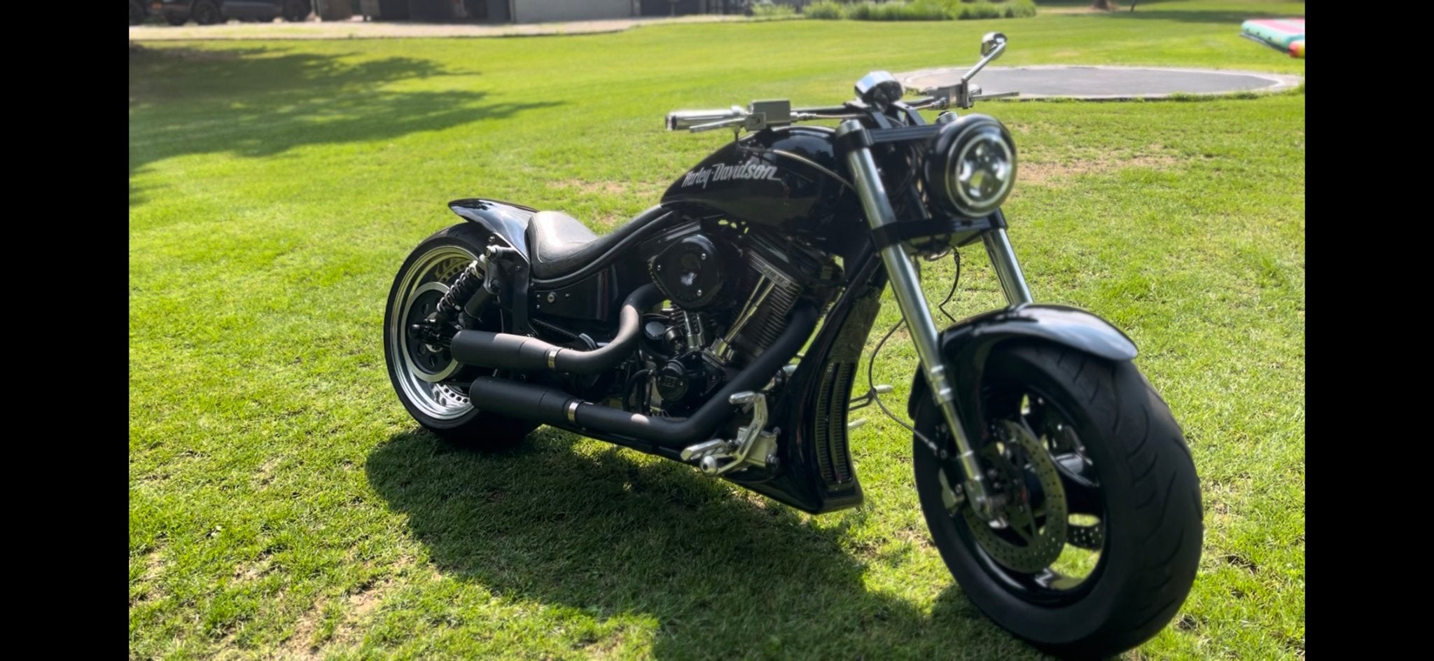 Oldscool Harley Lowtail Bigfoot - S&S 110CI #007, 2 cilinders, Gebruikt, Particulier, Meer dan 35 kW