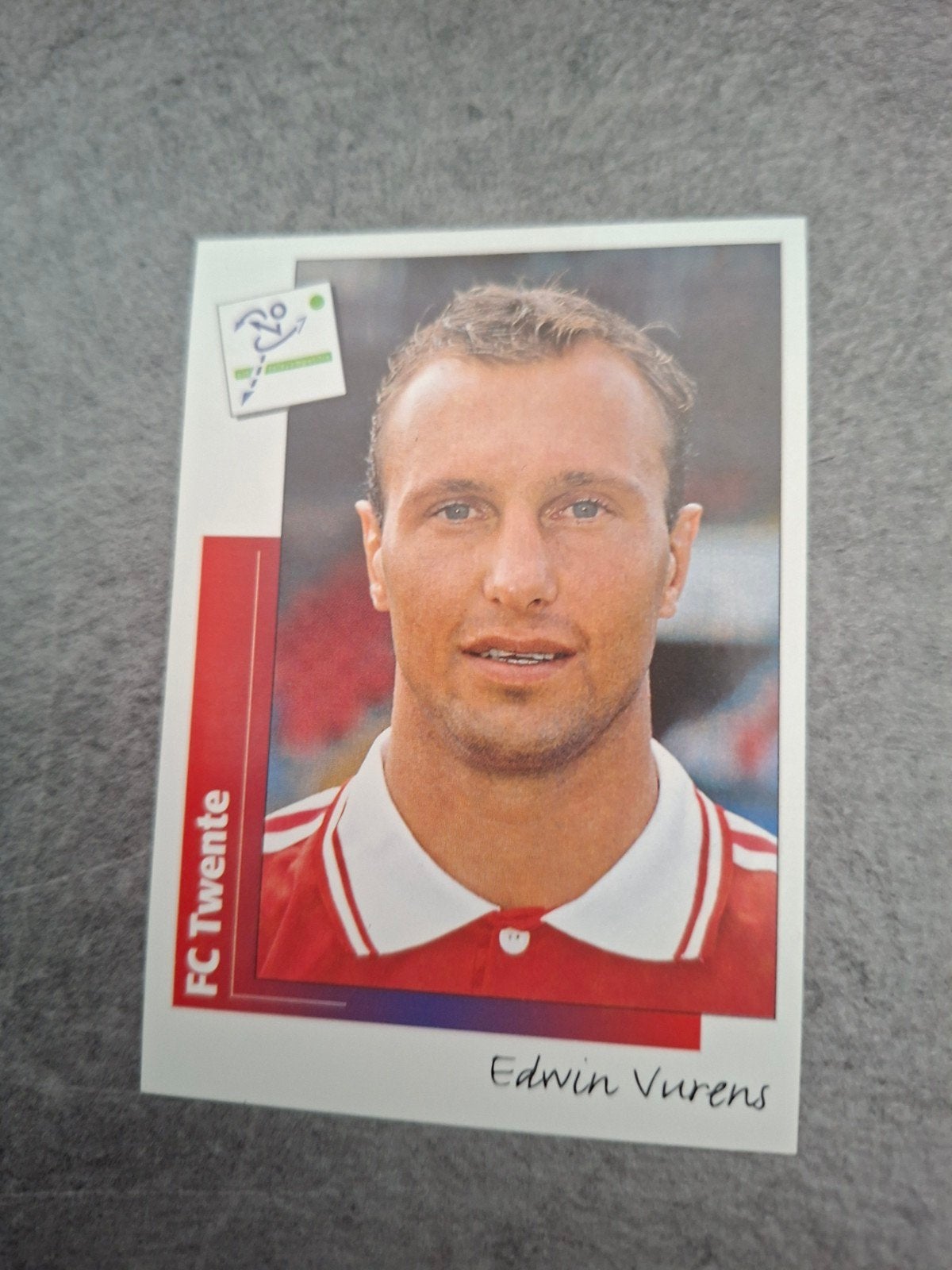 Panini sticker Voetbal 96. Edwin Vurens FC Twente., Ophalen of Verzenden, Zo goed als nieuw, Sticker