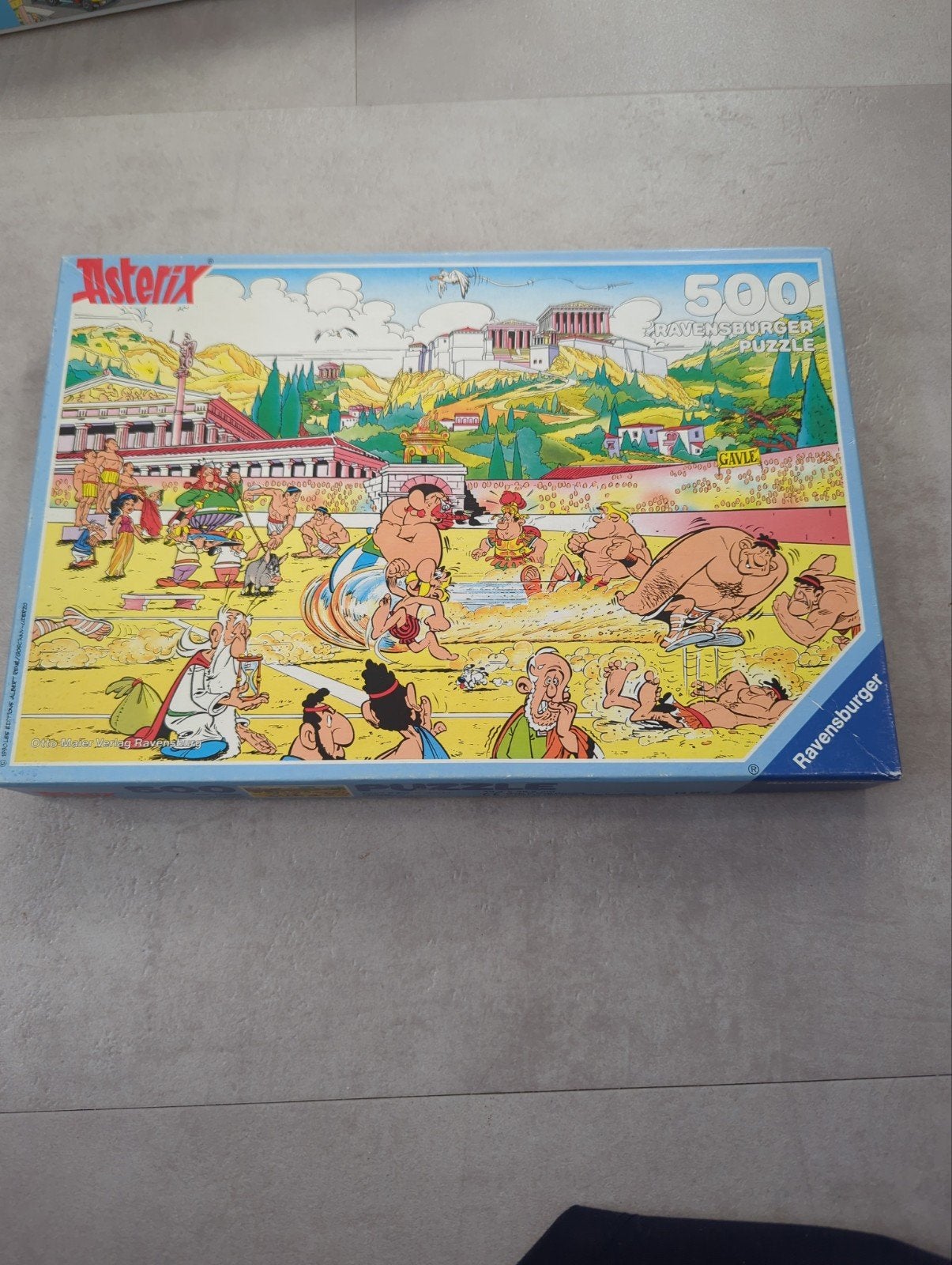 Asterix Ravensburger Puzzel 500 stukjes, Ophalen of Verzenden, 500 t/m 1500 stukjes, Gebruikt, Legpuzzel