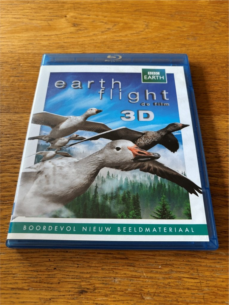 Blu-ray Earthflight 3D - De Film - NL-Uitgave, Nederlands, Ophalen of Verzenden, 3D Blu-ray, Vanaf 6 jaar