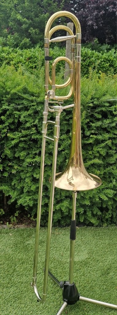 Slokar solo Tenor trombone, Muziek en Instrumenten, Ophalen, Zo goed als nieuw, Tenor, Met koffer