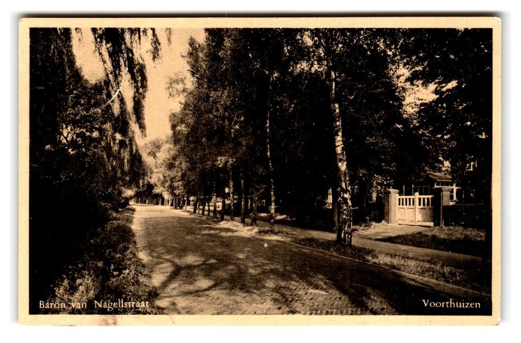 Voorthuizen, Baron van Nagellstraat, Verzenden, 1940 tot 1960, Gelopen, Gelderland
