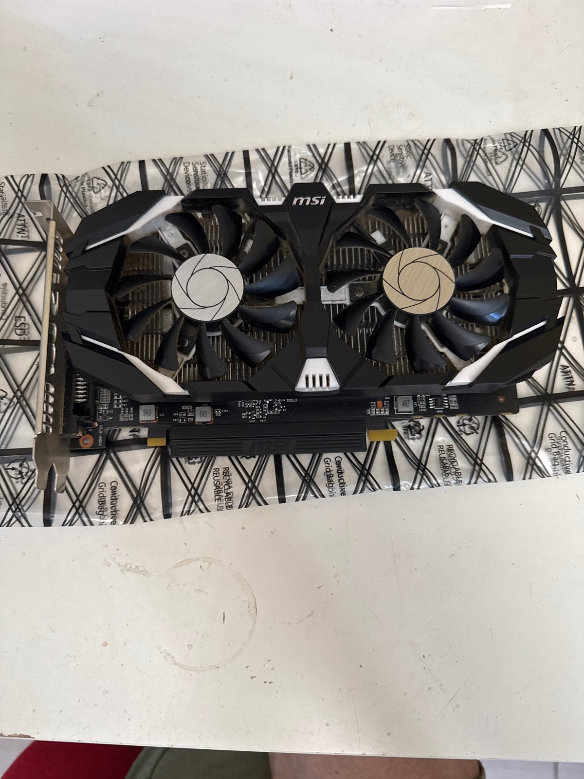 MSI GeForce GTX 1050 Ti 4GT OC Videokaart, Computers en Software, Videokaarten, Ophalen, PCI-Express 3, Gebruikt, HDMI
