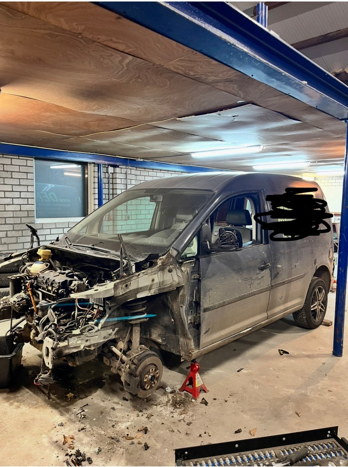 Volkswagen caddy 2 liter sdi, Ophalen of Verzenden, Zo goed als nieuw