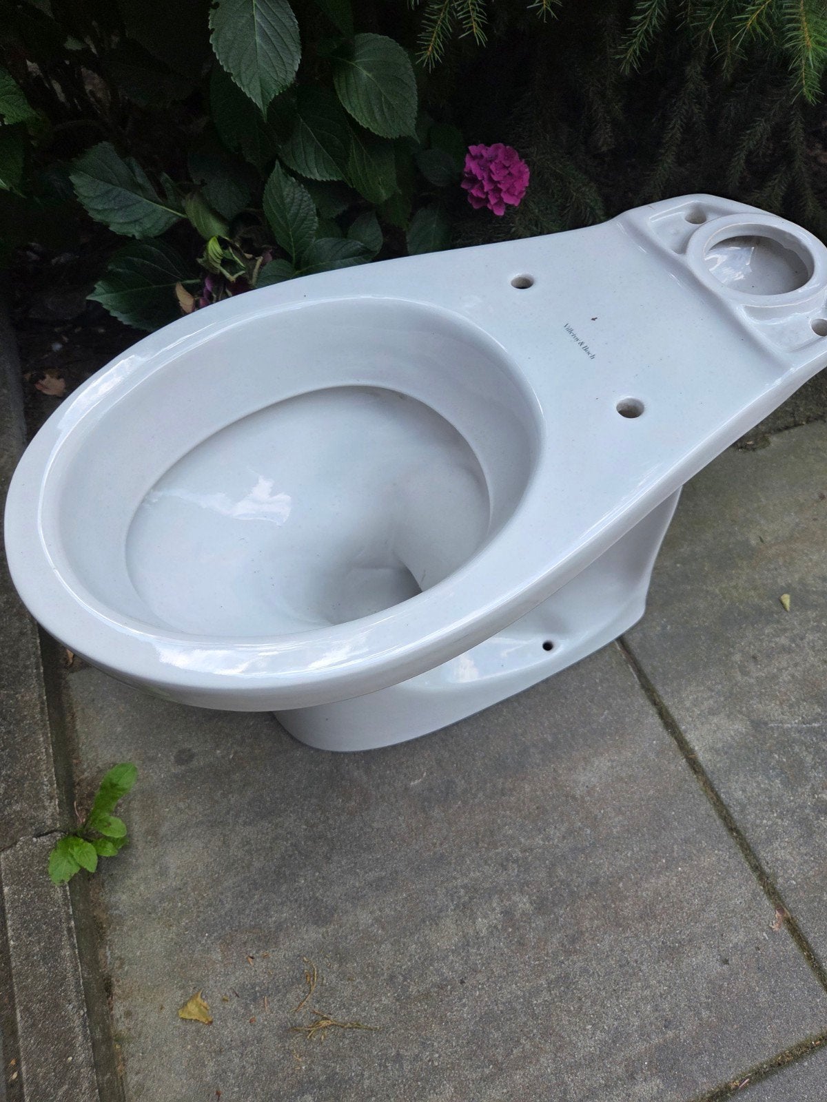 Nieuwe Villeroy & Boch WC-pot - Wit keramiek, Ophalen, Nieuw, Steen, Toilet