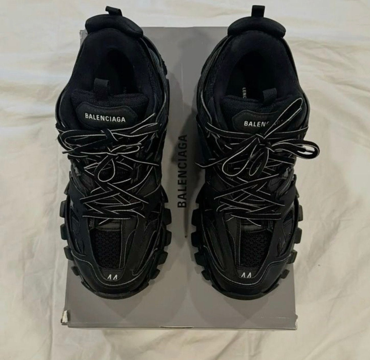 Balenciaga Track Black Heren Sneakers - Maat 44, Kleding | Heren, Verzenden, Nieuw, Zwart, Sneakers of Gympen