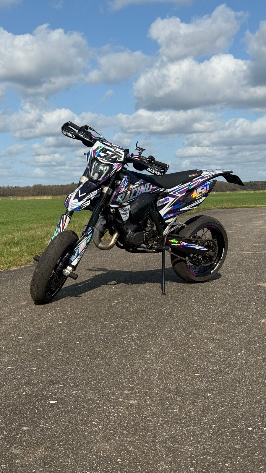 KTM EXC 125 Supermoto supermotard, Gebruikt, Particulier, 125 cc, Minimaal motorrijbewijs A1
