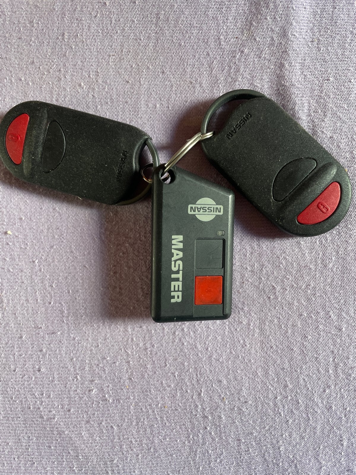 Nissan afstandsbediening sleutels en Master afstandsbedienin, Ophalen of Verzenden, Gebruikt