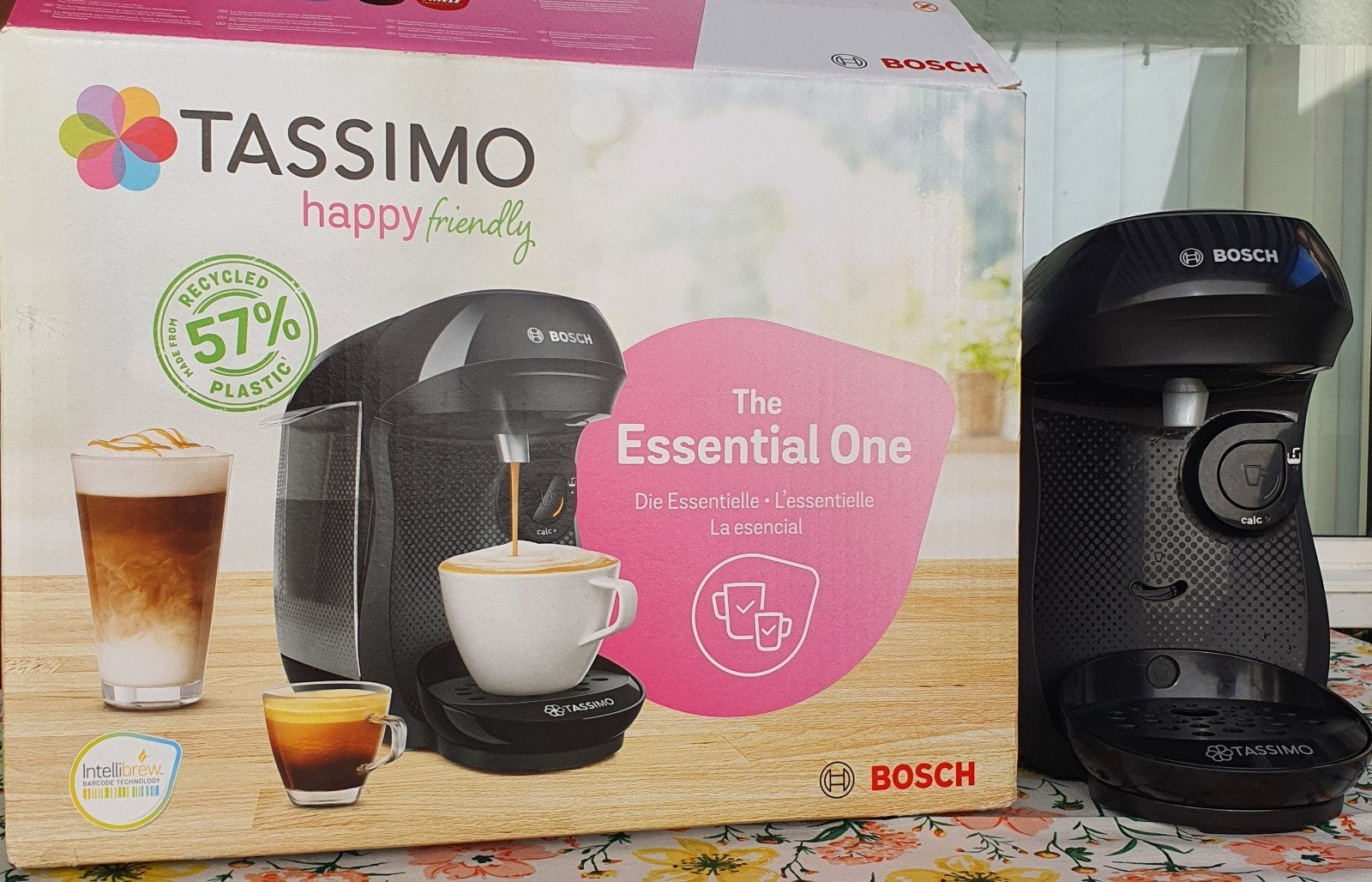 Nieuwe Tassimo Bosch koffiemachine KOFFIEAPPARAAT, Ophalen, Zo goed als nieuw, Koffiemachine, Koffiepads en cups